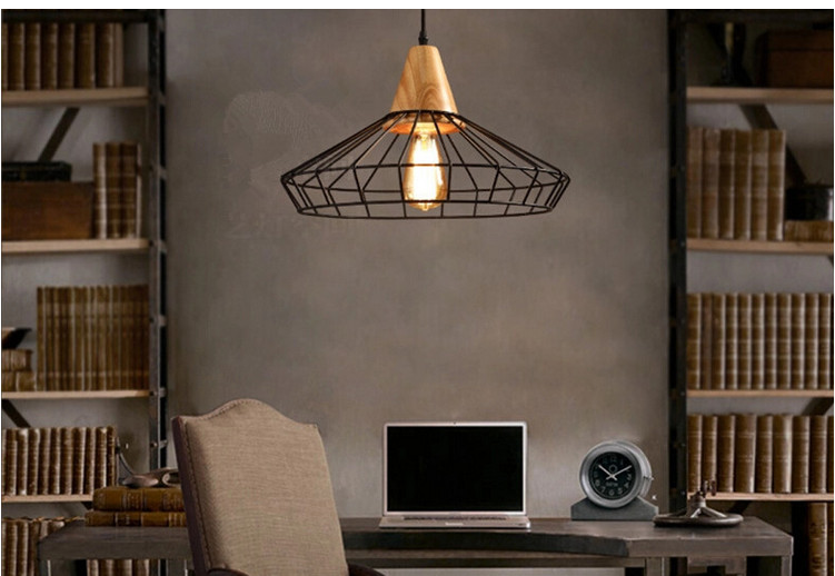Đèn thả trang trí VERGA bao gồm bóng Led Edison ST64 - 4w