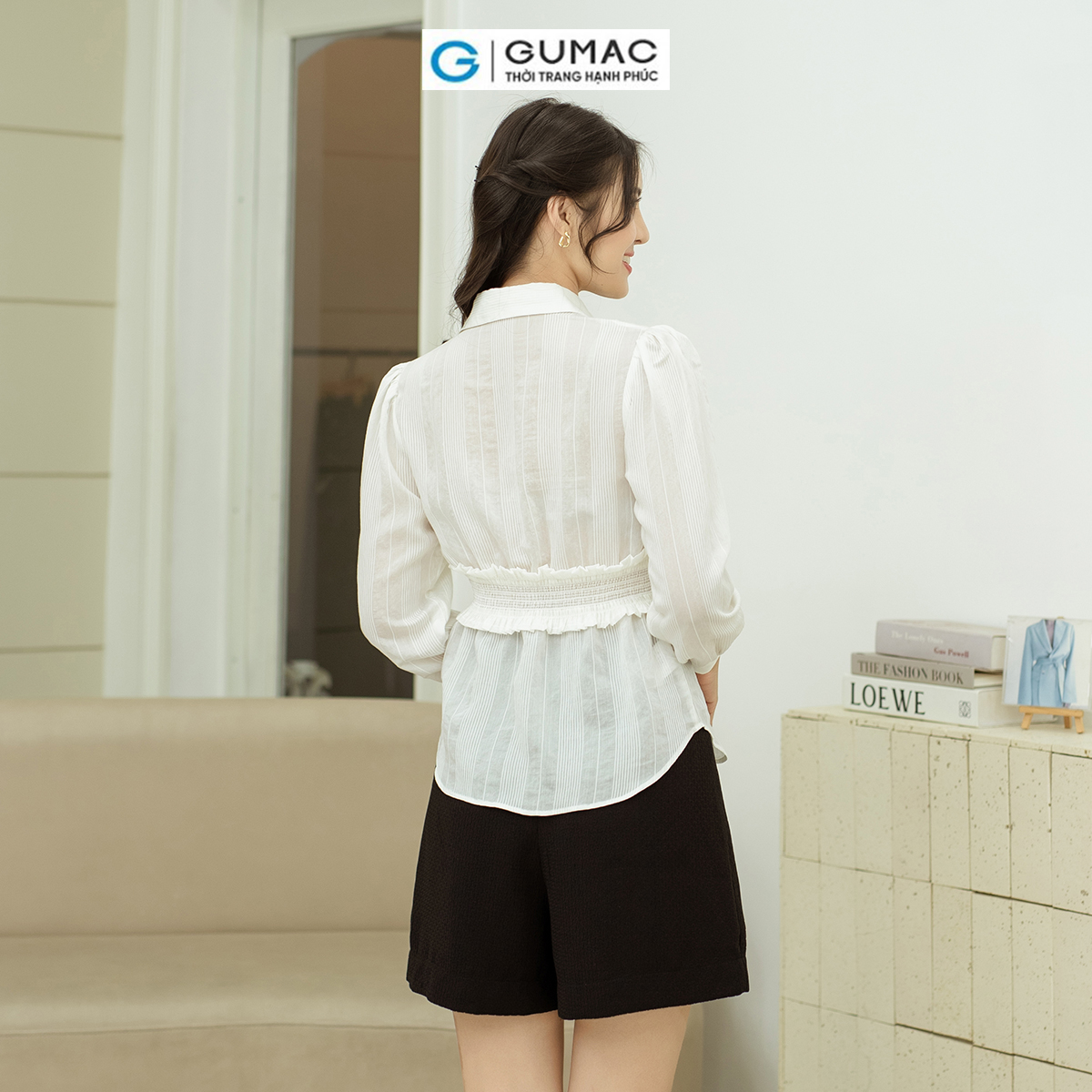 Quần short kiểu túi đắp GUMAC QD09053