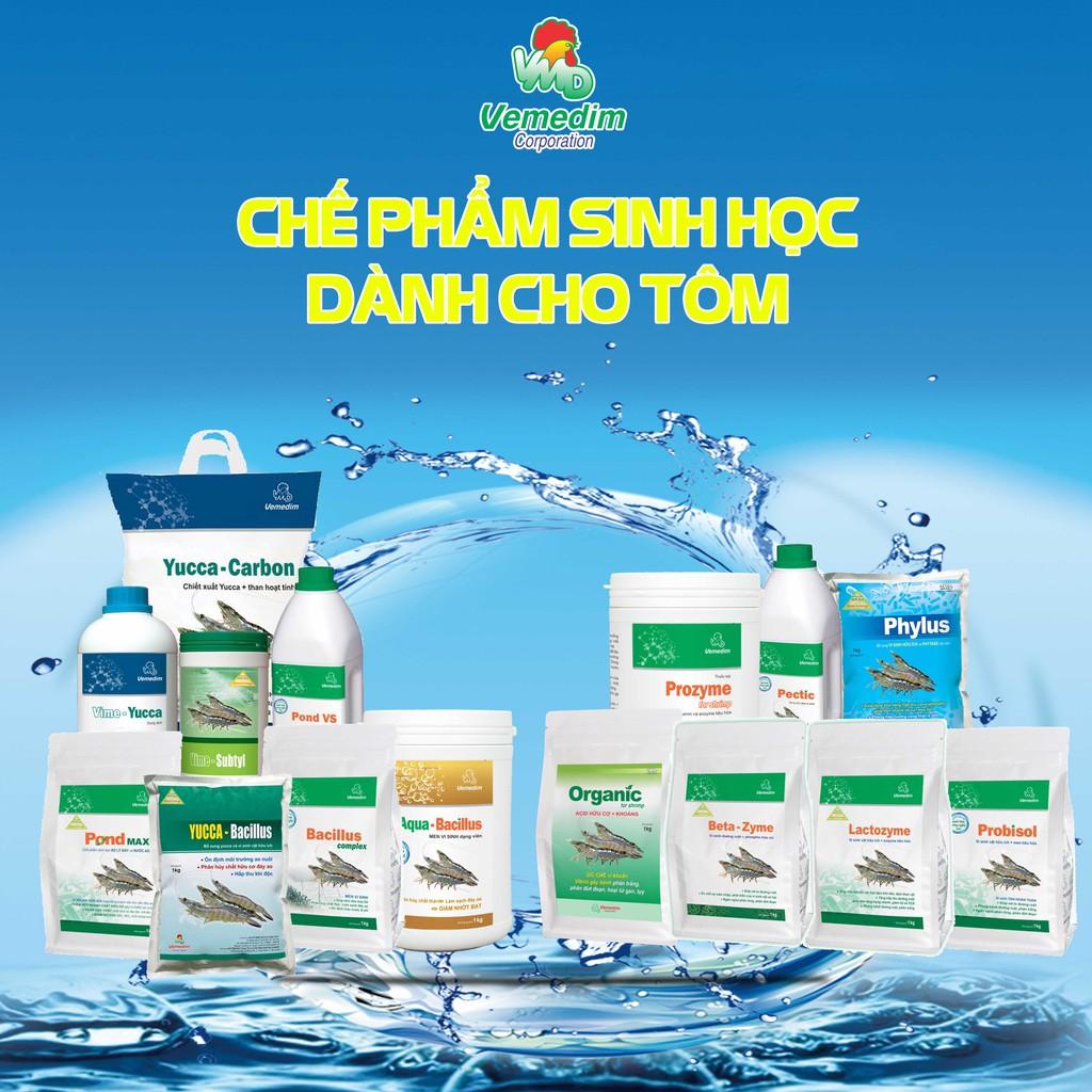 Beta-zyme tôm - Bổ sung vi sinh và enzyme tiêu hóa dùng hỗ trợ hệ tiêu hóa cho tôm, gói 1kg