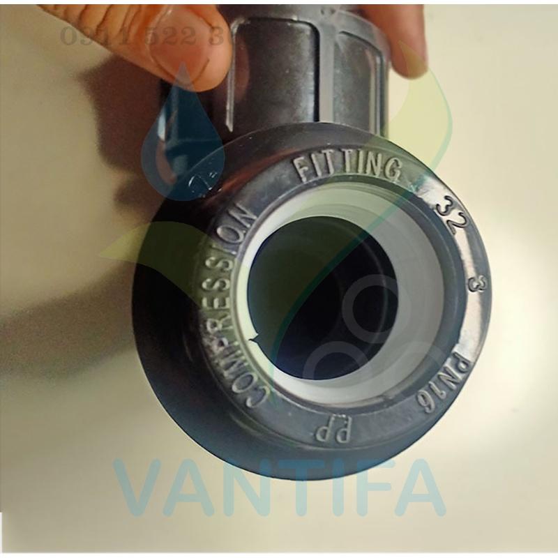 Cút đều, Co đều ống PE dạng măng sông 40,50,60