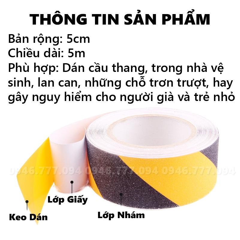 Băng dính chống trơn trượt Băng keo nhám dán cầu thang KINGRON chống ngã dán bậc cửa ra vào