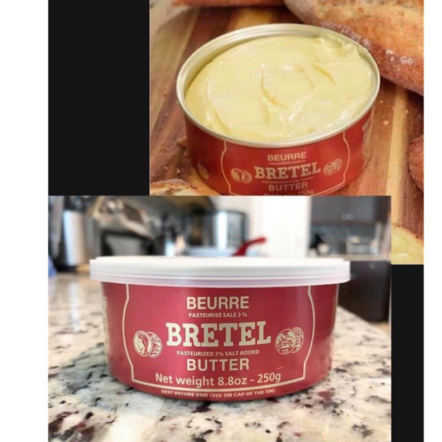 Bơ Bretel Đồng Tiền Pháp Bretel French Butter 250g  - Bretel Butter 250gr.