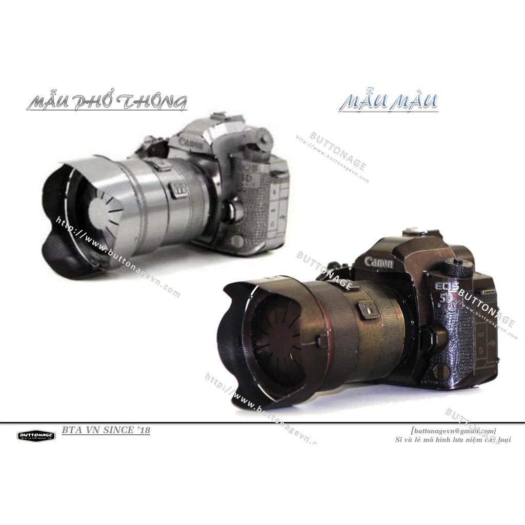 Mô Hình Lắp Ráp 3d Máy ảnh Canon