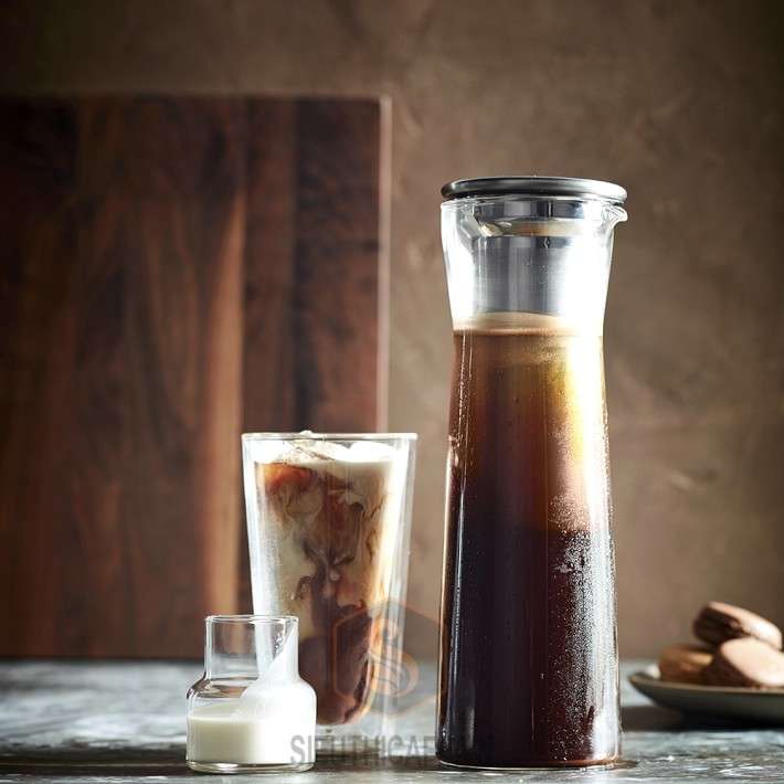 BÌNH PHA CÀ PHÊ LẠNH HARIO STAINLESS STEEL COLD BREW COFFEE [CBS-10HSV] -8 LY