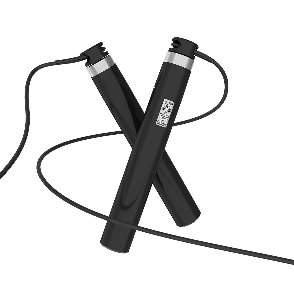 Thông Minh Nhảy Dây Tập Thể Dục Thể Thao Dây Bỏ Qua Ứng Dụng Kết Nối Bluetooth USB Sạc Điện Tử Dây Nhảy Có Chống Trượt Tay