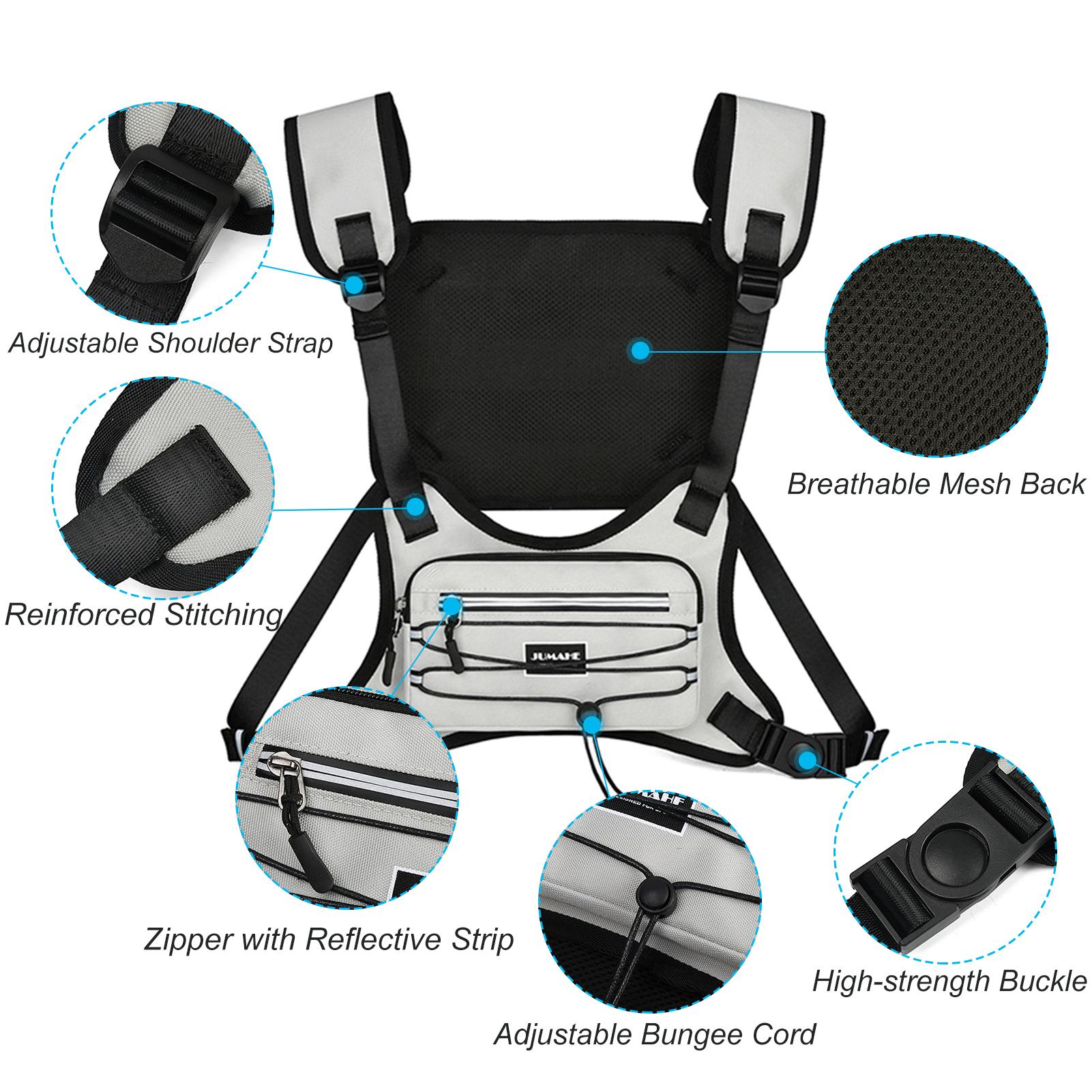 Áo khoác chạy bộ với dãy phản quang rộng, bằng vải oxford cao cấp chống mài mòn,Lớp lót lưới thoáng khí mang lại cảm giác thoải mái tối đa.