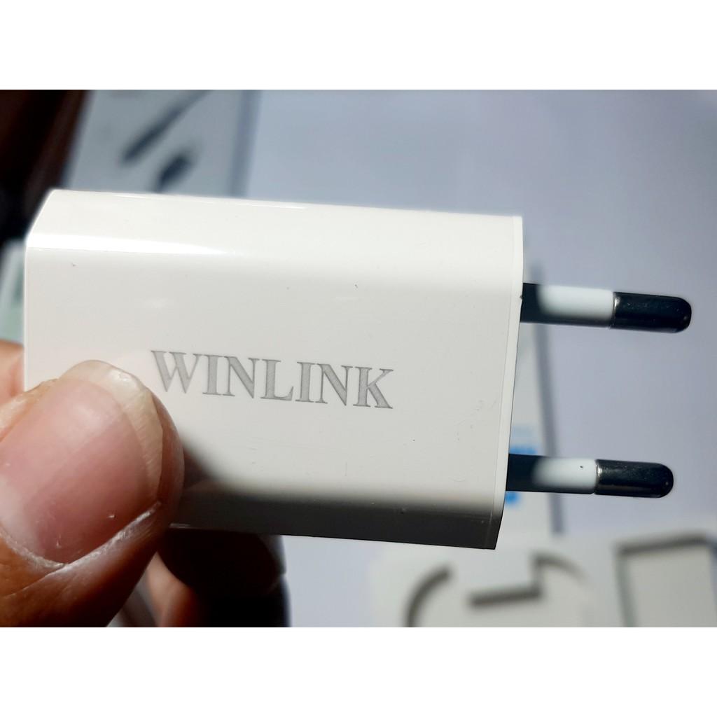 Bộ Sạc Iphone 7 Chuẩn Winlink 25IP7- hàng chính hãng