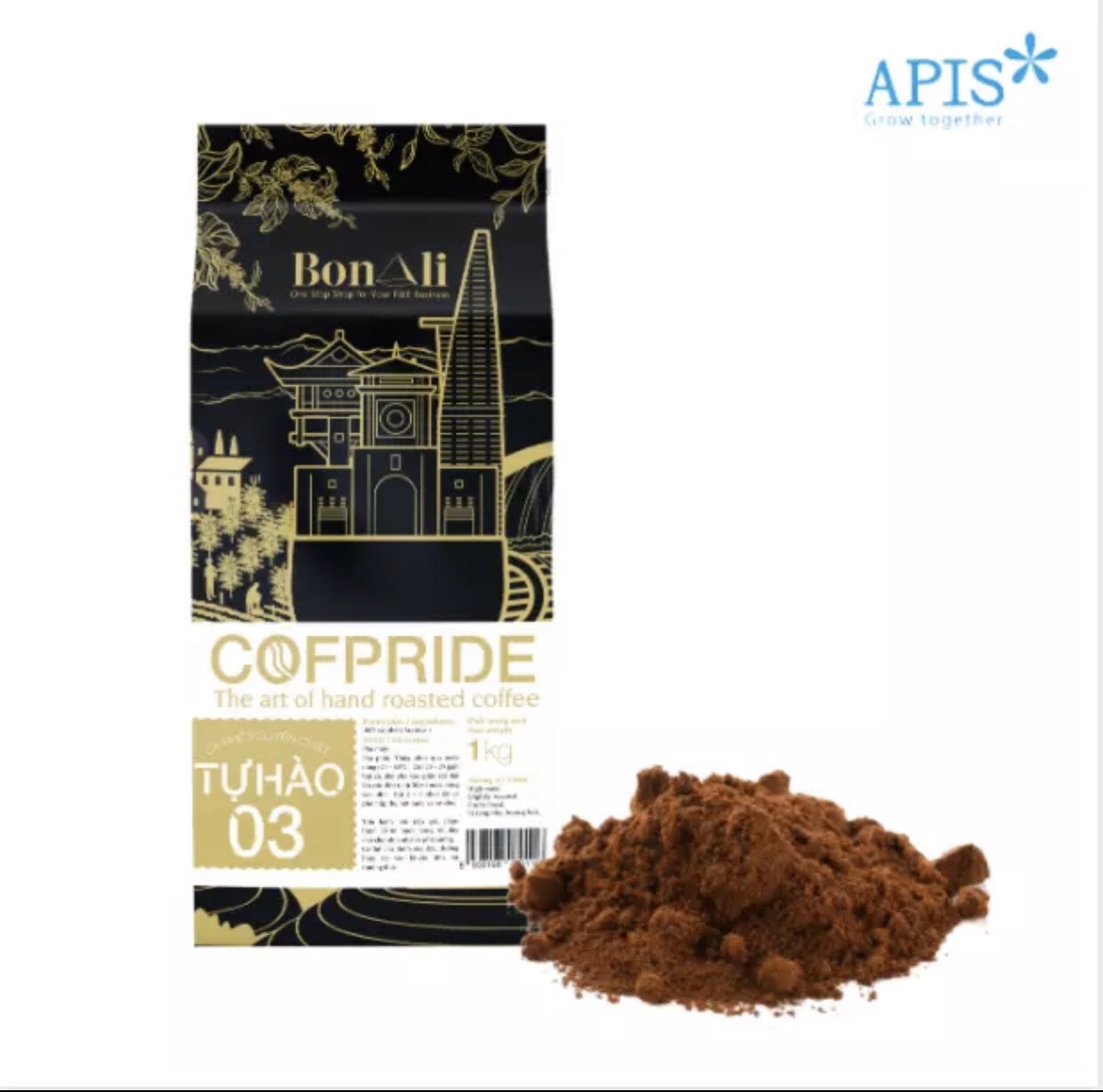 CÀ PHÊ COFPRIDE TỰ HÀO 3 (100%ARABICA) - CÀ PHÊ XAY 1KG