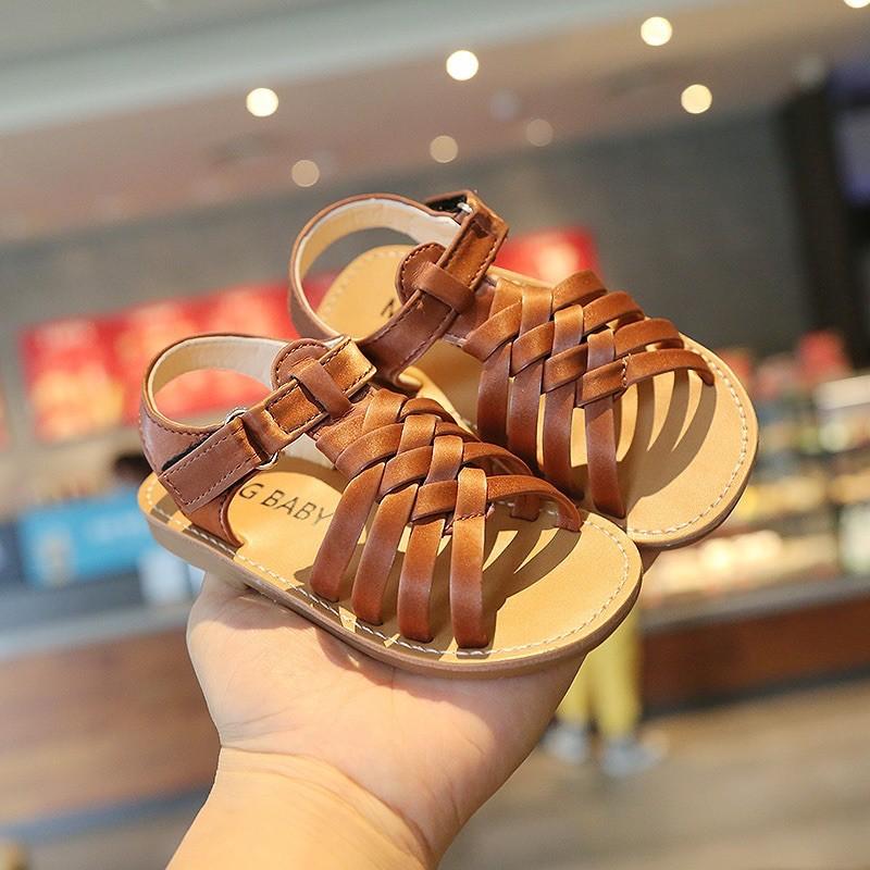 SANDAL QUAI CHÉO DA MỀM  Mã 533