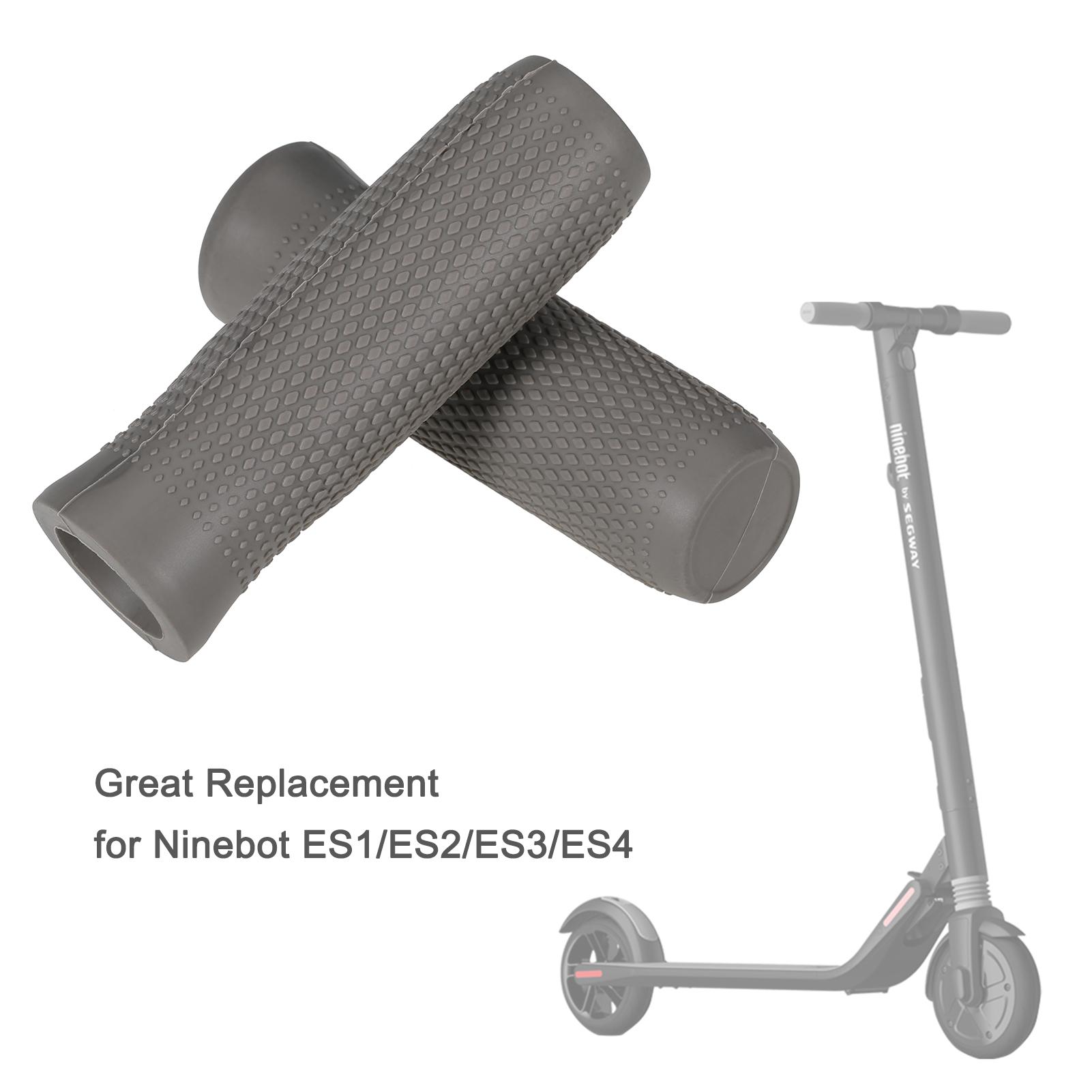 Electric Scooter Handlebar Grips Electric Skateboard Silicone Handlebar Scooter Handle Parts for Ninebot ES1 ES2 ES3 ES4