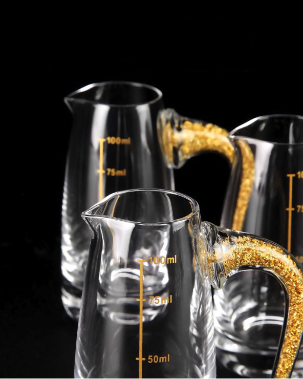 Bộ Ly Rượu Pha Lê Vàng 24K Billionaire Carafe