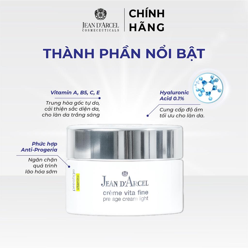 J76 Kem dưỡng vita làm trắng sáng da và ngăn ngừa nám - Pre-Age Cream Light (Crème Vita Fine) 50ml - JDA