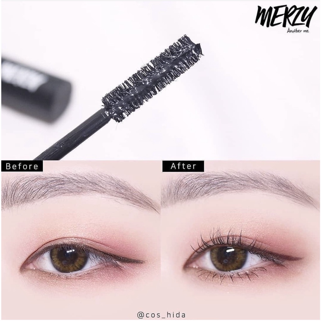 Mascara Làm Dày Mi, Chống Trôi Merzy The First Mascara Volume Perm 8ml