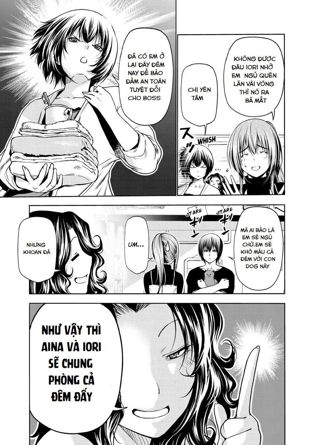 cô gái thích lặn - grand blue chapter 61.5 11