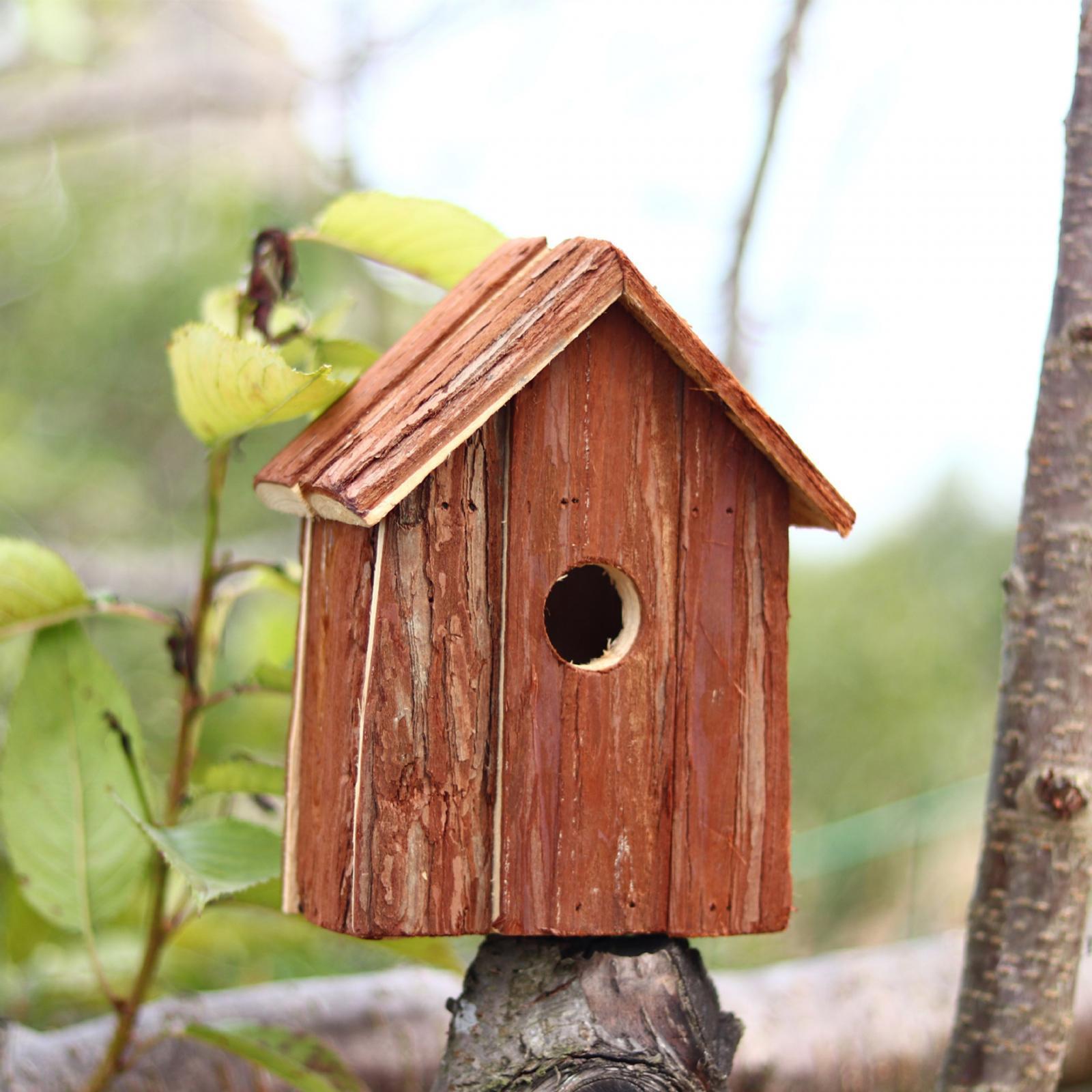 Bird House Durable Bluebird Finch Cardinals House for Garden Outside Parrots