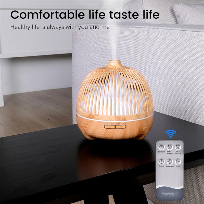 550 Xông Tinh Dầu Khuếch Tán Nhà Máy Tạo Độ Ẩm Không Khí Siêu Âm Essenti Dầu Perfum Máy Lọc Không Khí Điều Khiển Từ Xa Văn Phòng Máy Lọc Không Khí
