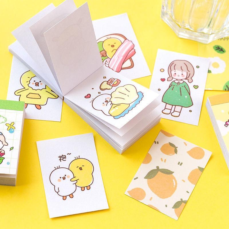 Sổ 50 trang stickers độc đáo dễ thương - MiuSua