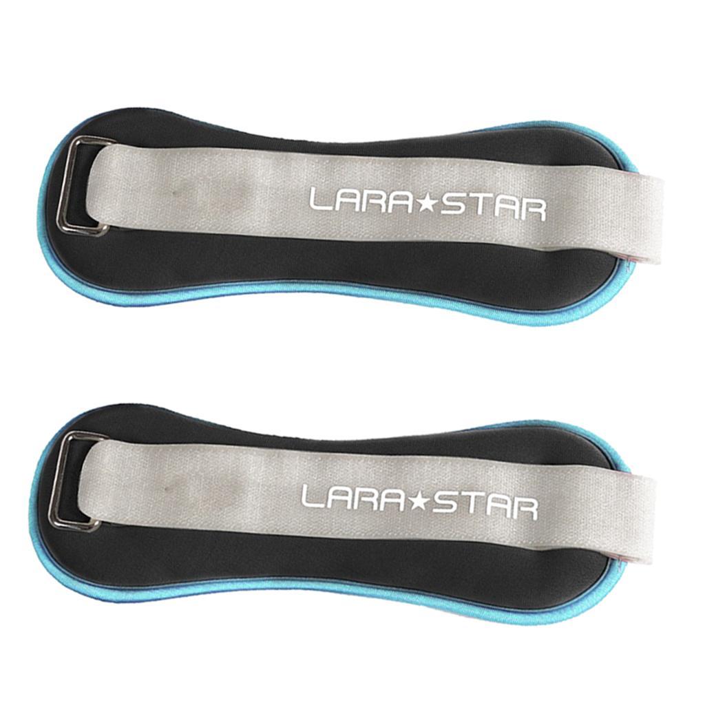 Ankle & Wrist Weights for Women, Men, Fitness Gym  Soft, Adjustable Weights, Adjustable Strap, Running, Walking, Exercise, Resistance Training