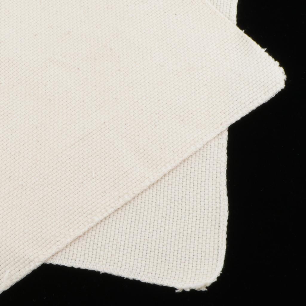 Cotton Ak Vải Aida để Thêu / Móc Thảm / đấm Needling