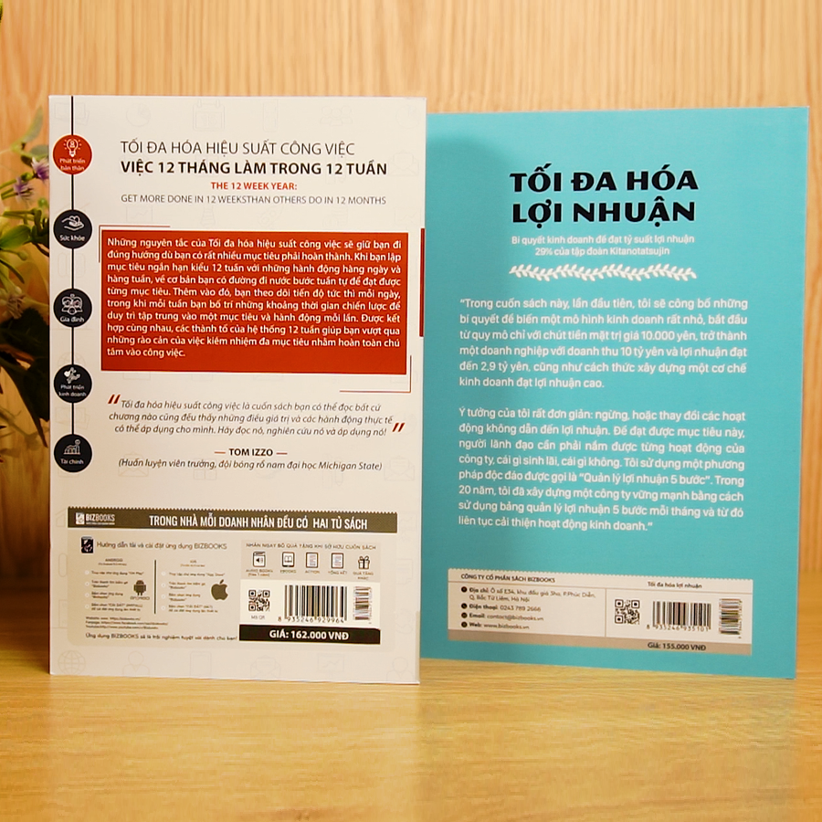Sách Tối Đa Hoá Hiệu Suất Công Việc Và Lợi Nhuận - Việc 12 Tháng Làm Trong 12 Tuần