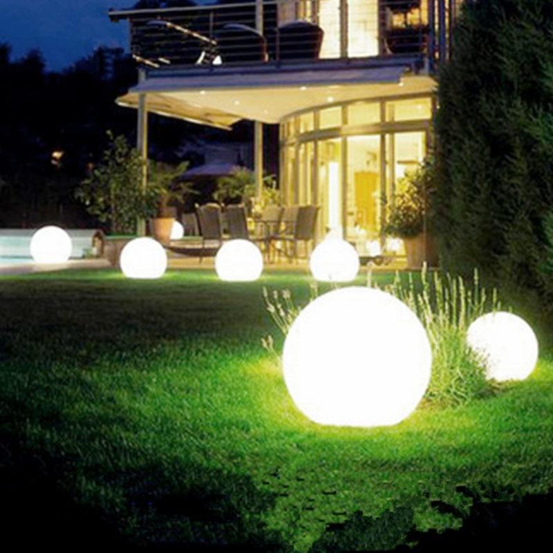 Bóng Đèn LED Năng Lượng Mặt Trời Hình Cầu Chống Thấm Nước Trang Trí Đường Đi/Sân Vườn