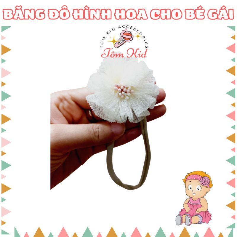 Băng đô hình Hoa đáng yêu cho bé gái