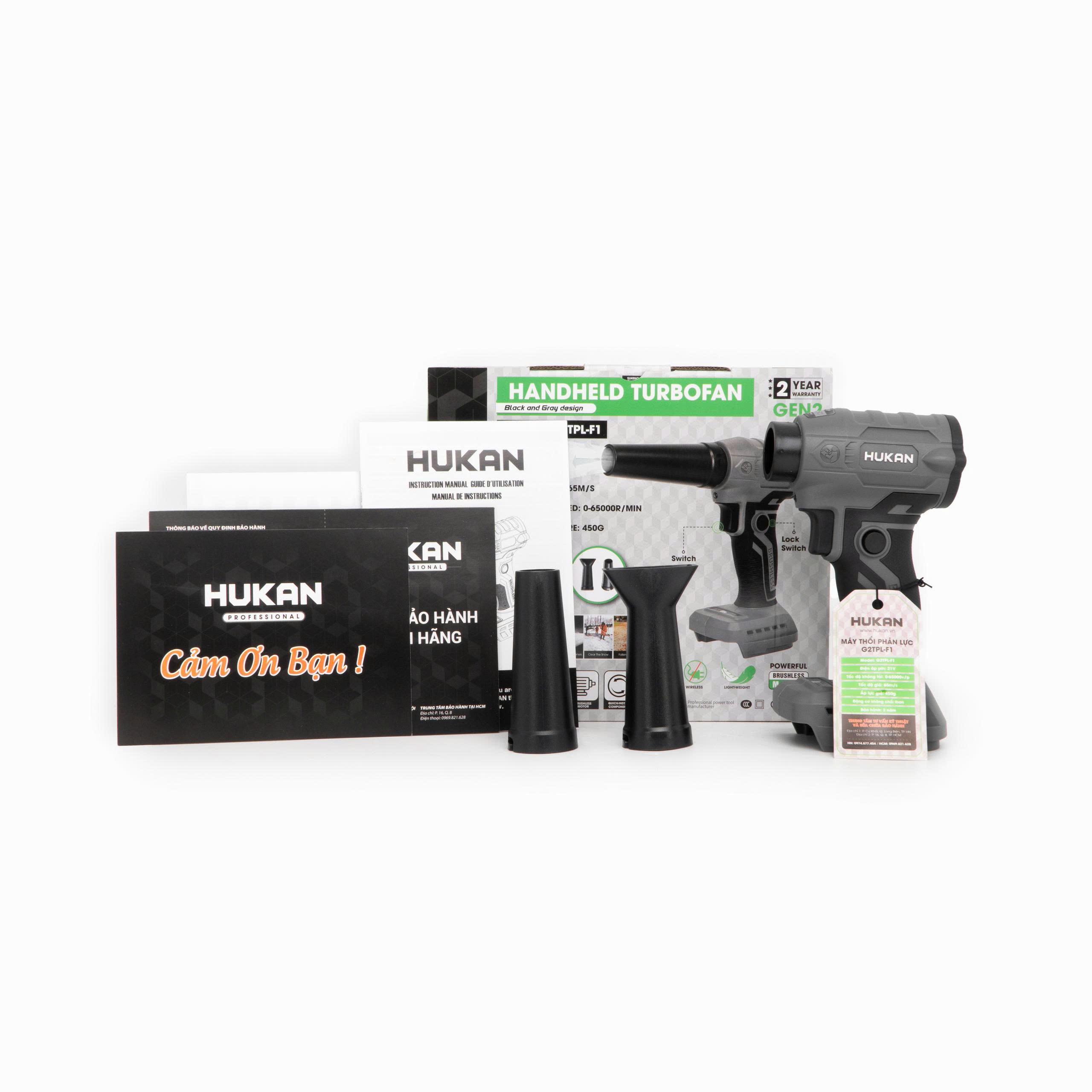 THÂN MÁY THỔI PHẢN LỰC  BODY G2TPL-F1 HUKAN -HÀNG CHÍNH HÃNG