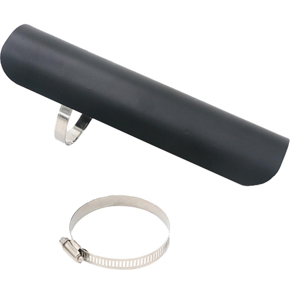 Motorcycle Exhaust  Pipe Protector Heat  for   Chrome