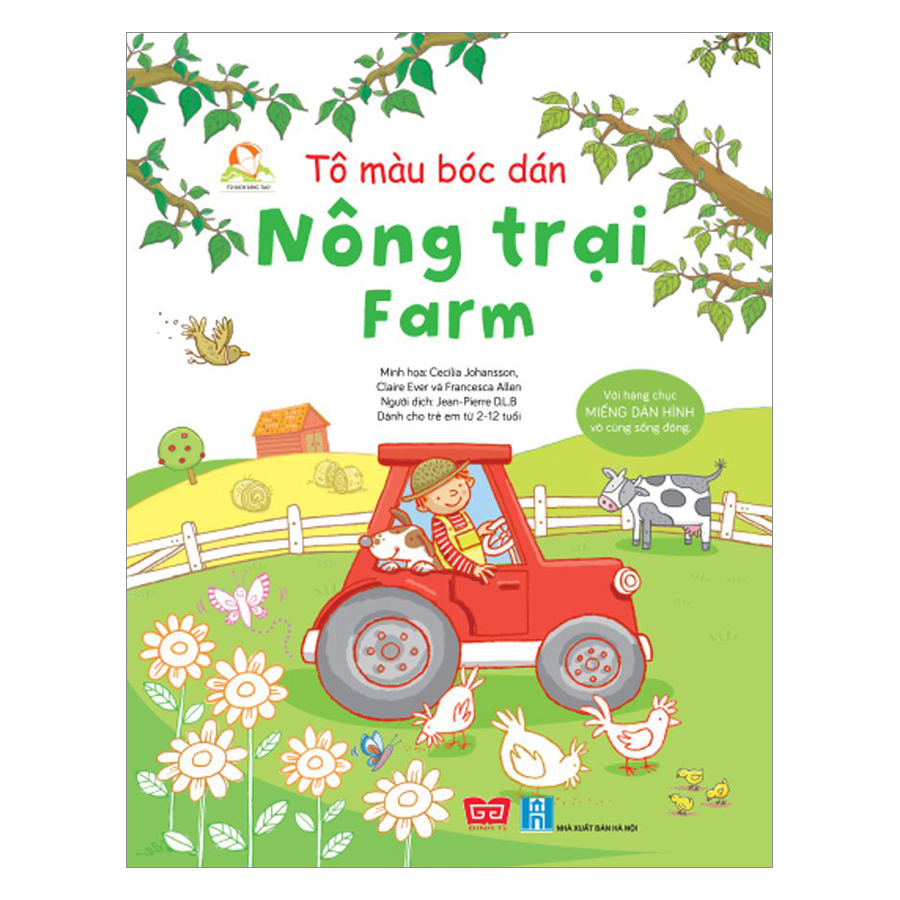 Tô Màu Bóc Dán - Nông Trại - Farm