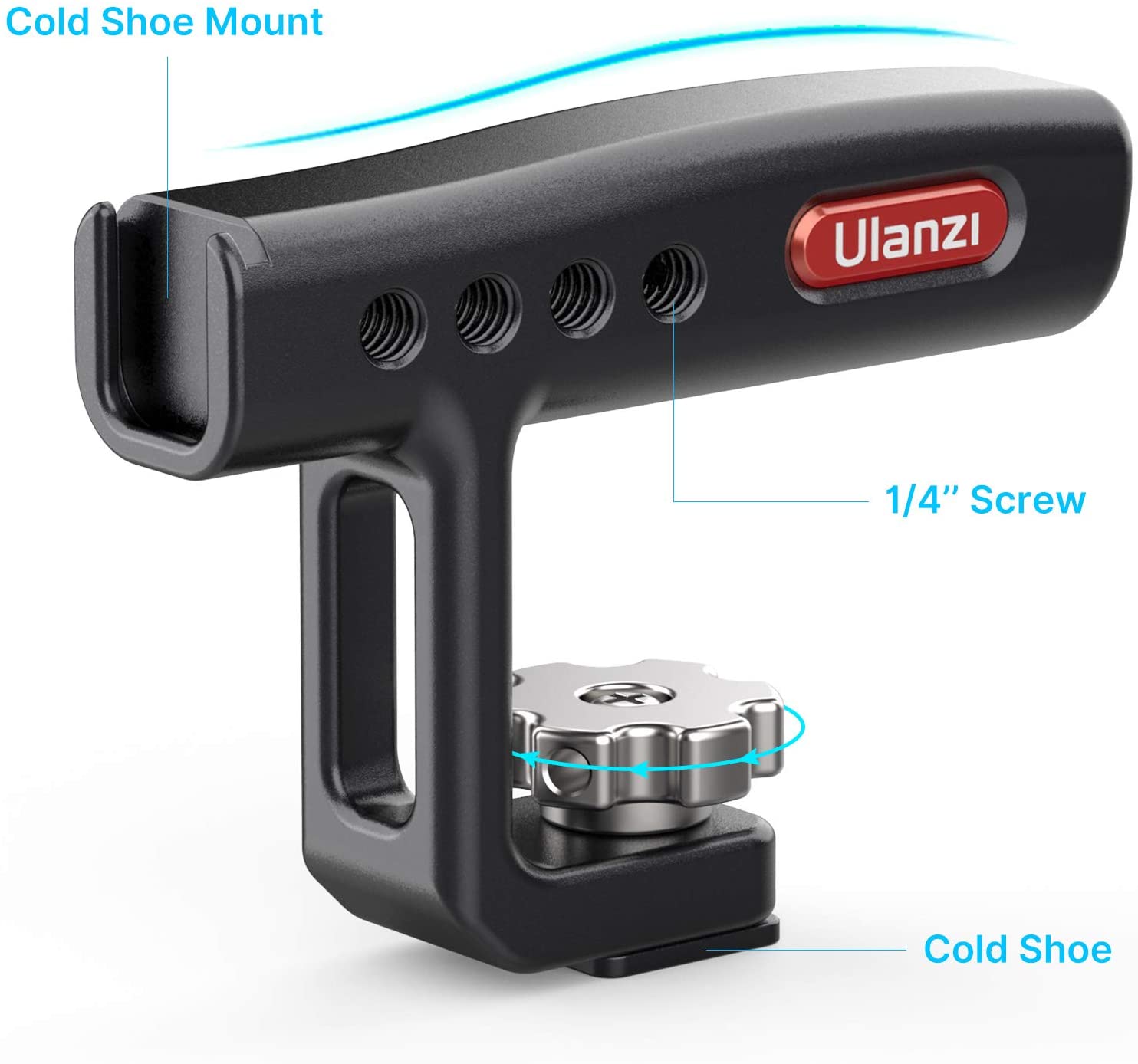 ULANZI UURIG R071, Tay cầm mini dành cho Máy ảnh DSLR - Hàng Chính Hãng