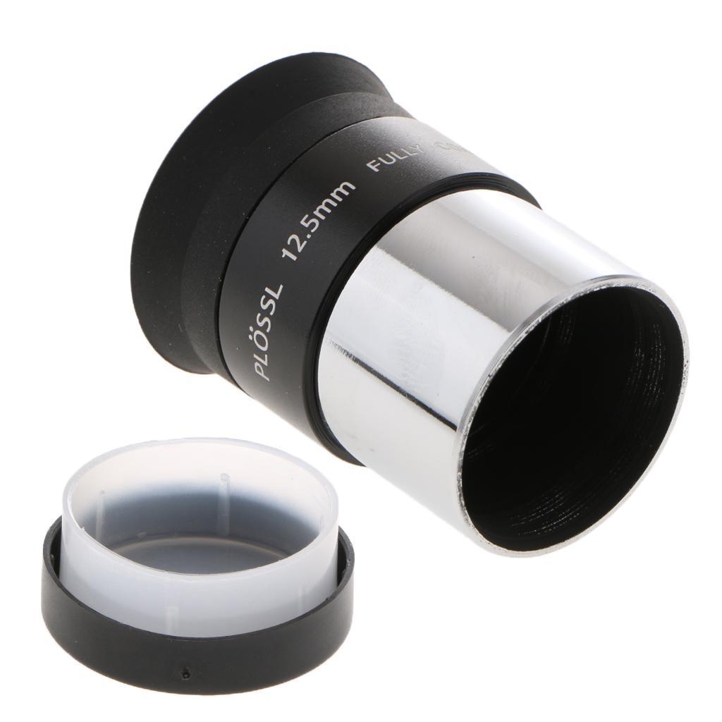12.5mm Plossl Telescope Eyepiece Lens Kit Set for 1.25inch Astronomy Filters