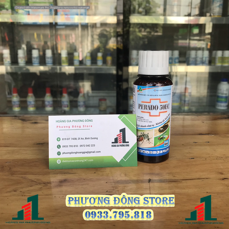 Thuốc diệt muỗi PERADO 50EC _ Chai 100ml