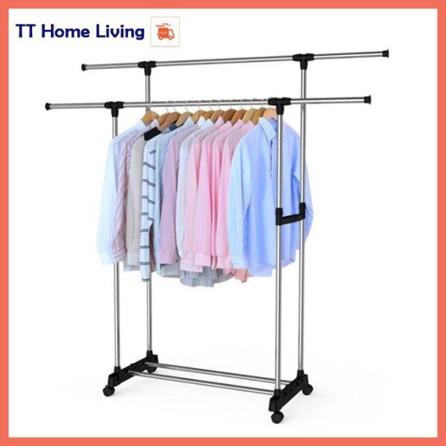 CÂY PHƠI QUẦN ÁO 2 TẦNG