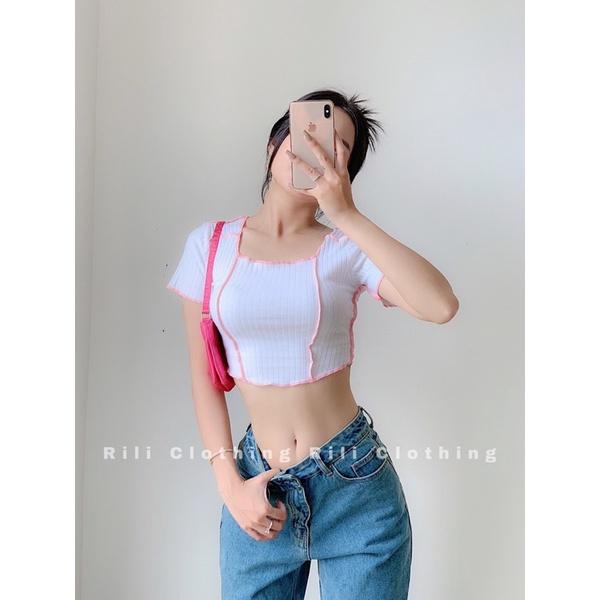 Croptop vạt bầu