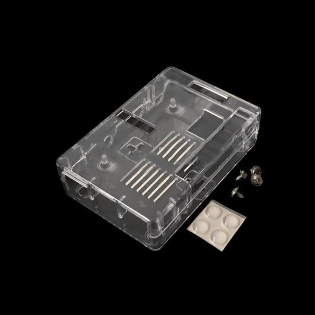 Clear Protective Acrylic Case Shell Enclosure Box For Raspberry Pi 3 B+