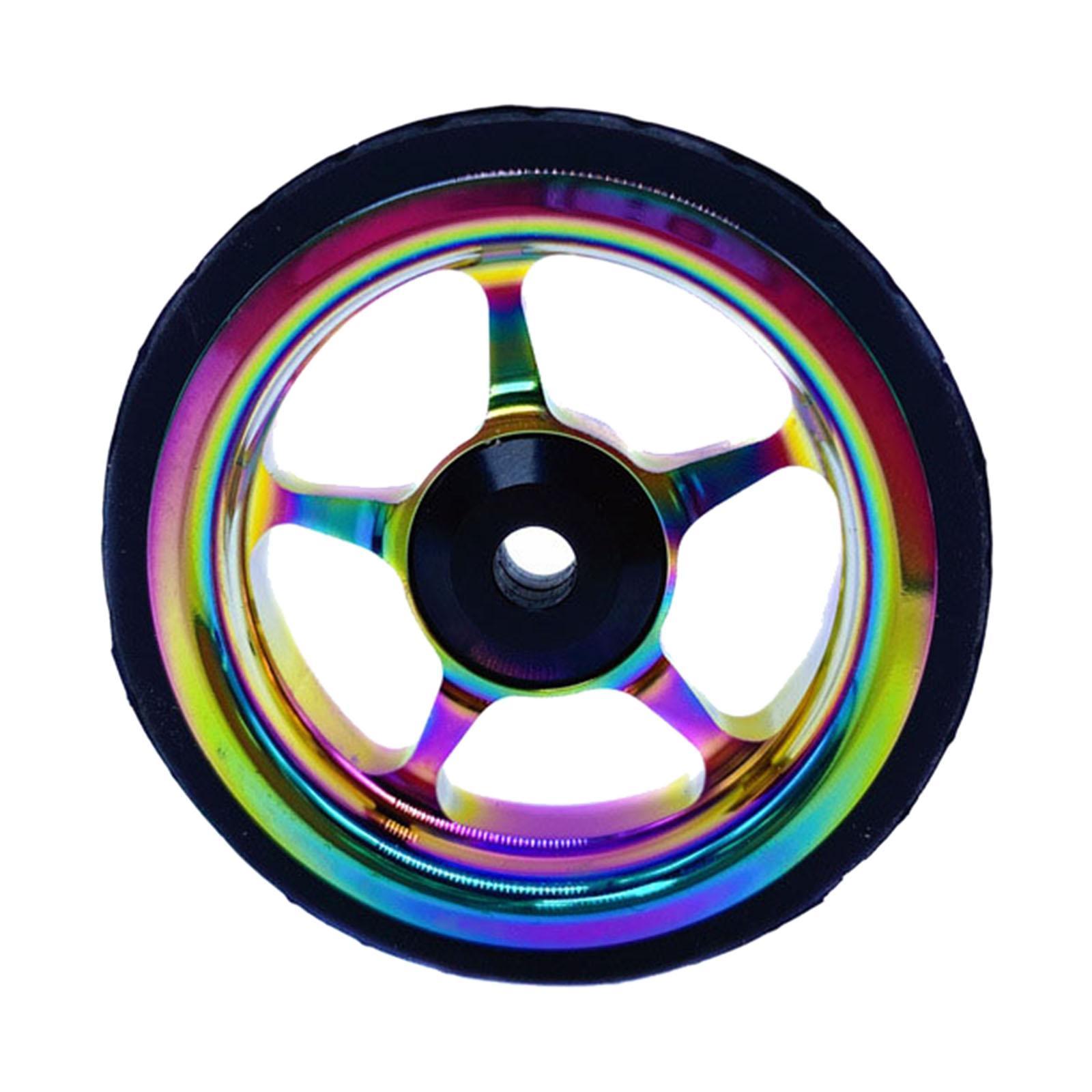 2-4pack Easy Wheel for Folding Bike EZ Wheels Wheel Easywheel Colorful