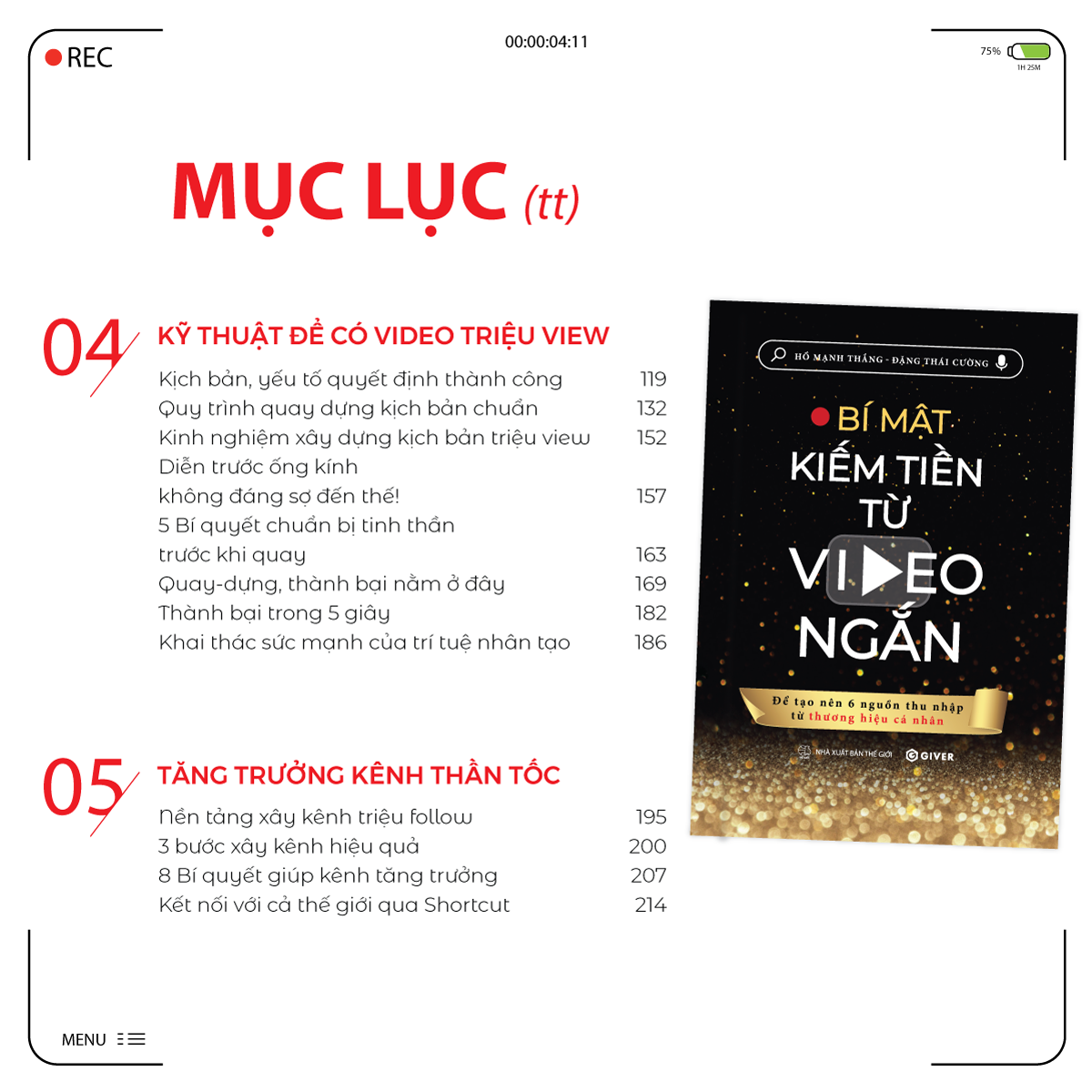 Hình ảnh Bí Mật Kiếm Tiền Từ Video Ngắn - Để Tạo Nên 6 Nguồn Thu Nhập Từ Thương Hiệu Cá Nhân