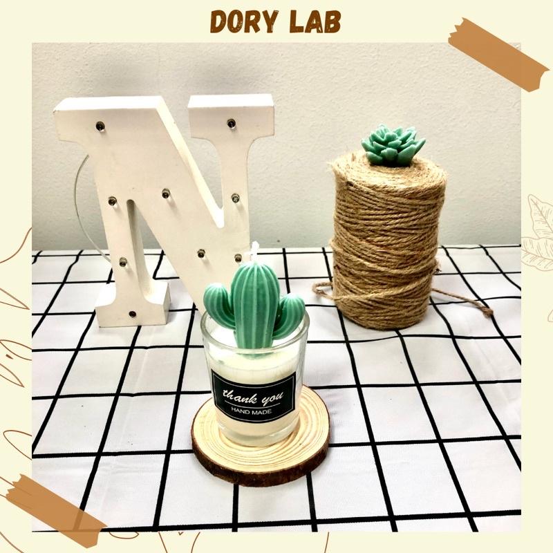 Nến Thơm Cây Xương Rồng Nhiều Mẫu Không Khói, Phụ Kiện Decor, Quà Tặng - Dory Lab