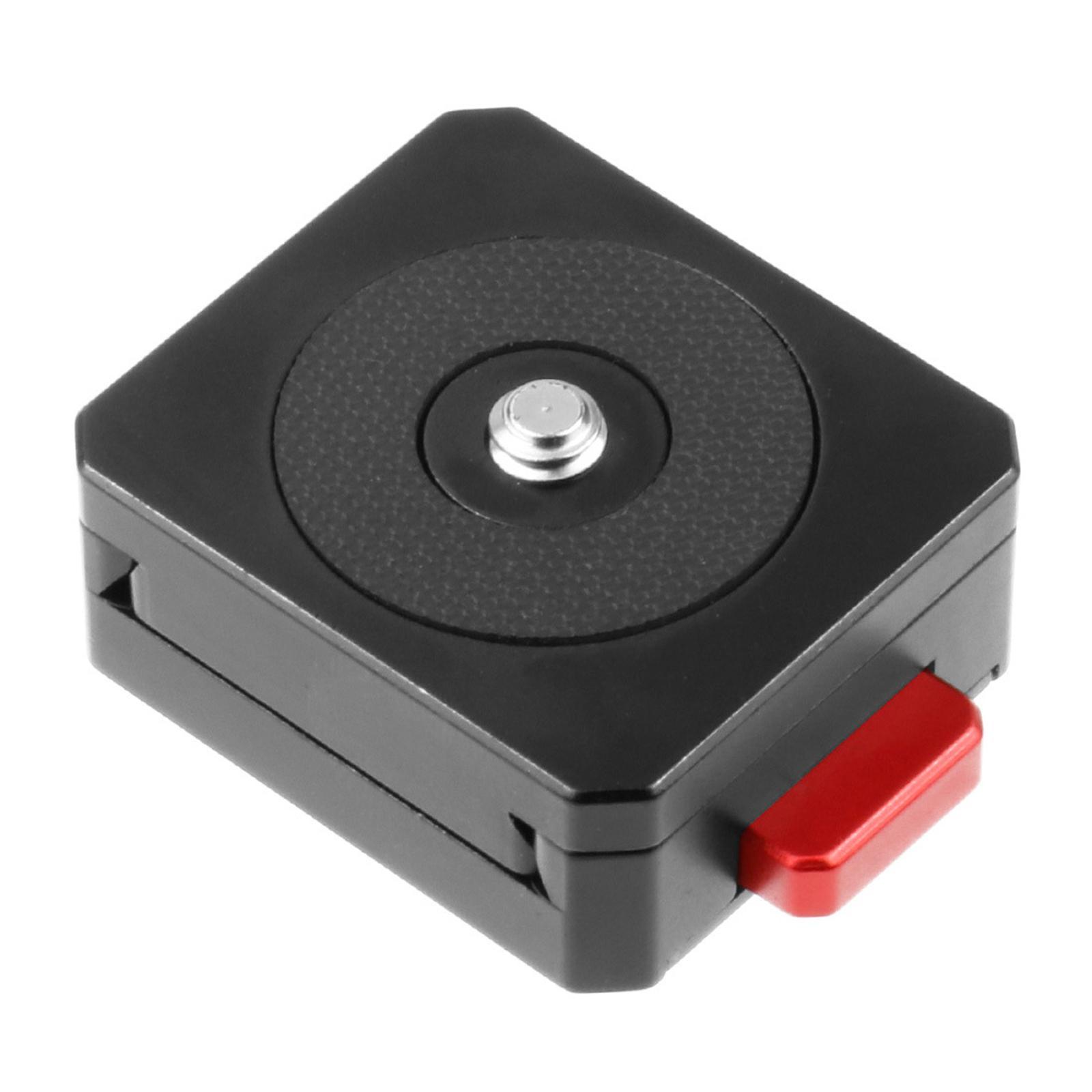 Mini V Mount Quick Release Plate Portable Anti Slip Lightweight V Lock Plate for Slr Camera