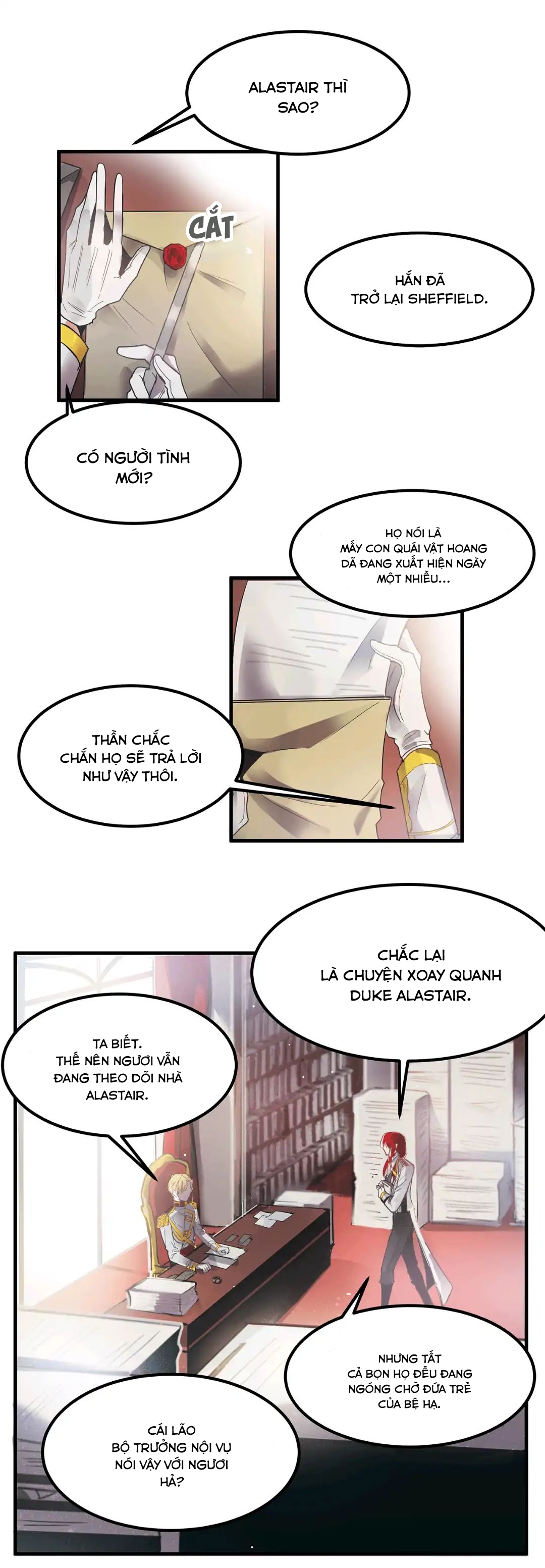 tồn tại với tư cách là vị hôn thê của hoàng đế chapter 4 5