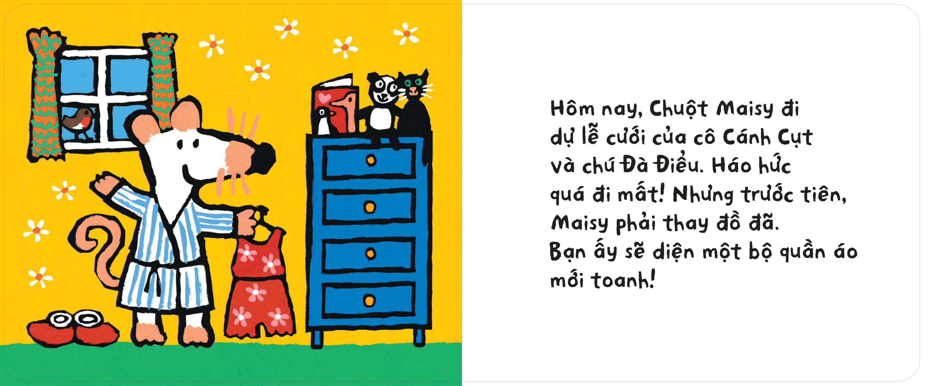 Sách - Trải Nghiệm Đầu Tiên - Maisy Dự Lễ Cưới