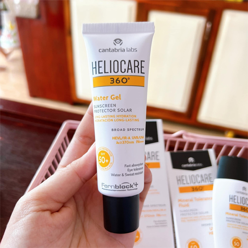 Hình ảnh Kem Chống Nắng Heliocare 360 Water Gel Spf50+ 50ml - Không cay mắt, kháng nước, bảo vệ vượt trội