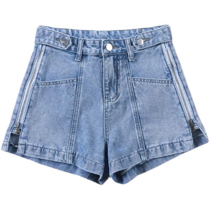 Quần short jean nữ ngắn quần short ngắn thời trang cá tính