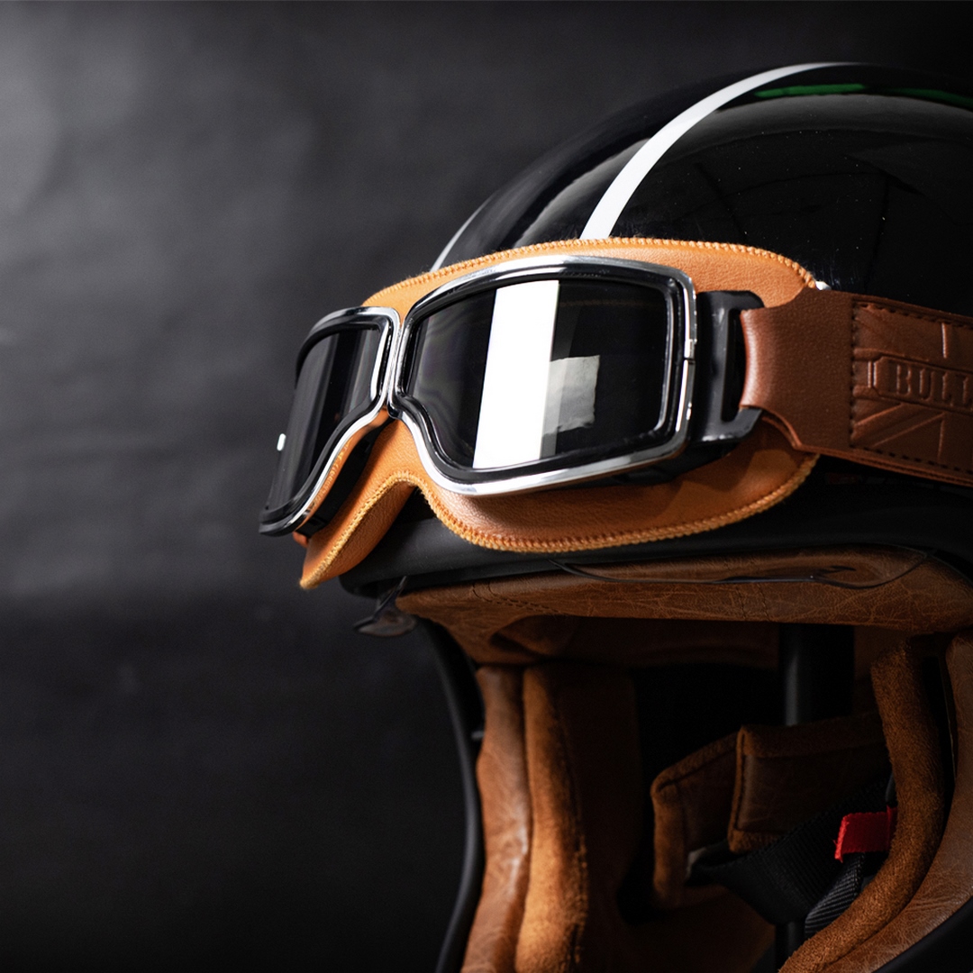 KÍNH DÂY GẮN MŨ BẢO HIỂM BULLDOG GOGGLE B9 - GARA20