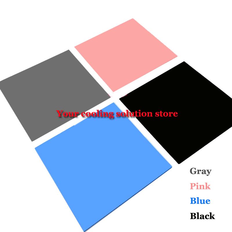 Độ dẫn nhiệt 17W/mK Pad Nhiệt Chất lượng cao 120x120mm CPU làm mát Làm mát Silicone Pad Pad Nhiệt