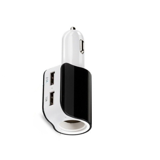 Tẩu sạc nhanh hỗ trợ sạc nhanh nhiều thiết bị cùng một lúc trên ô tô công suất 80W