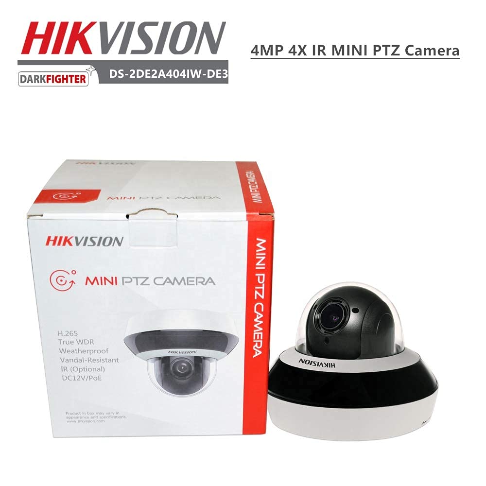 Camera IP wifi Hikvision 4MP quay quét, zoom 16x DS-2DE2A404IW-DE3/W - Hàng chính hãng