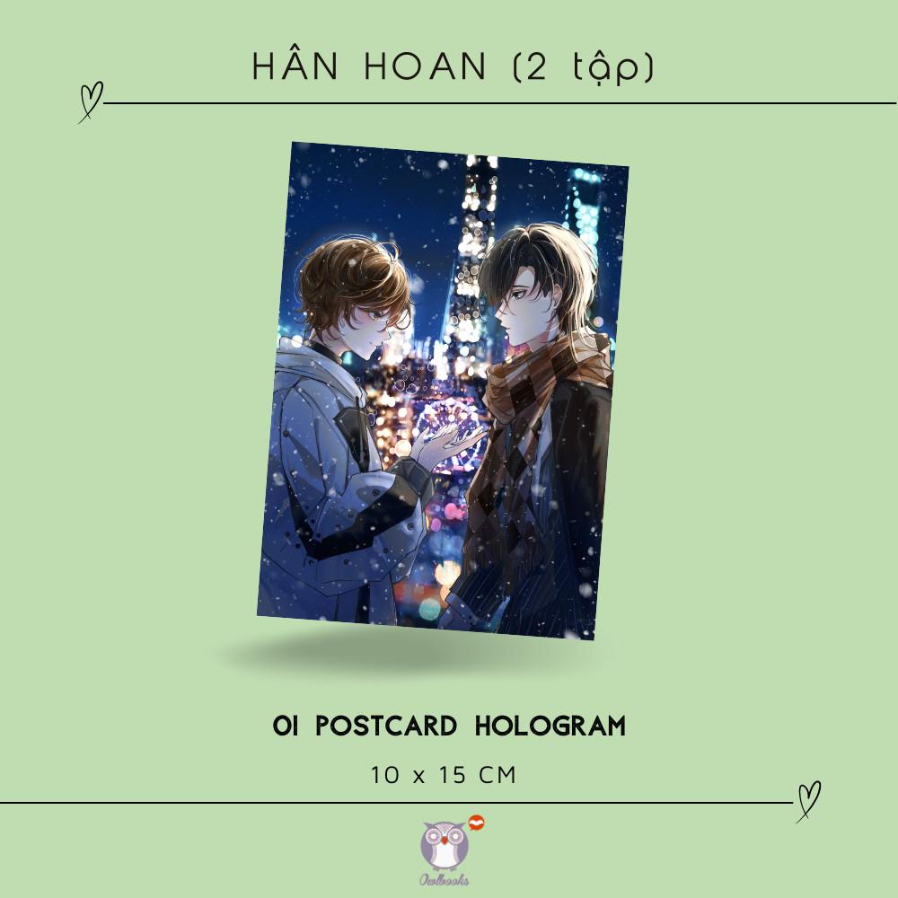 Bộ Sách Hân Hoan - Tập 1 + Tập 2 (Bộ 2 Tập) - Bản Đặc Biệt - Tặng Kèm Bookmark 2 Mặt + Postcard Hologram + Tranh Cát