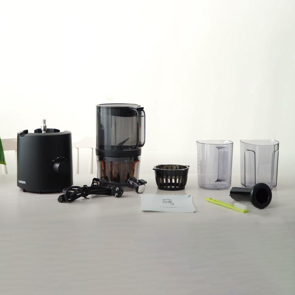 Máy Ép Chậm Hurom H201, Máy Ép Trái Cây, Hoa Quả, Máy Làm Kem Tươi Tại Nhà, Slow Juicer, Nội Địa Hàn