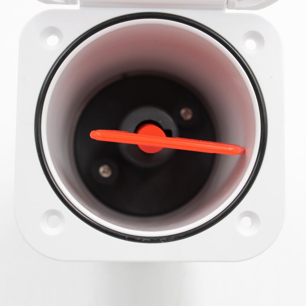 White Marine Battery Cut Off Isolator Switch Disconnect Key